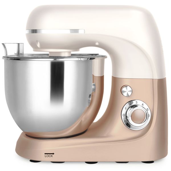 Impastatrice Planetaria 5,3 L Champagne Alluminio-Acciaio Inox Beige