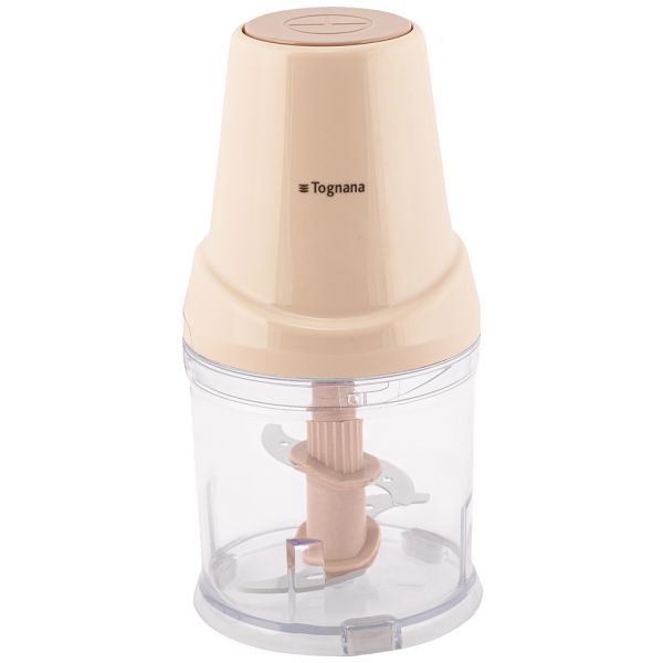 Tritatutto Elettrico 1 velocità 0,5 L Champagne Plastica-Acciaio Inox Beige